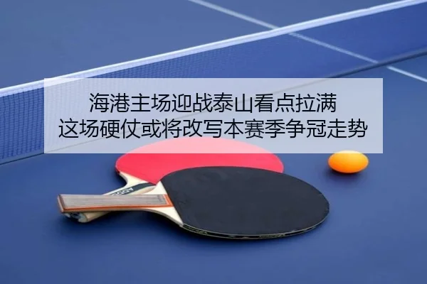 海港主场迎战泰山看点拉满 这场硬仗或将改写本赛季争冠走势 - yingjiatiyu